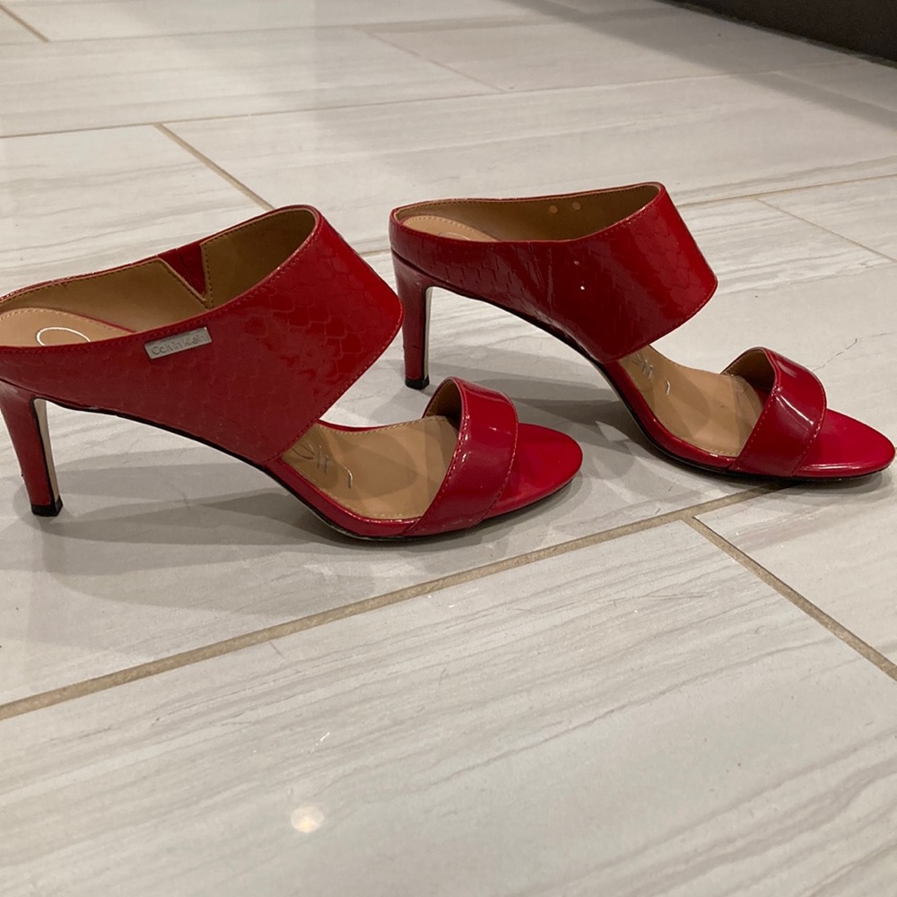 Calvin Klein Women's Cecily Dress Sandal size 6